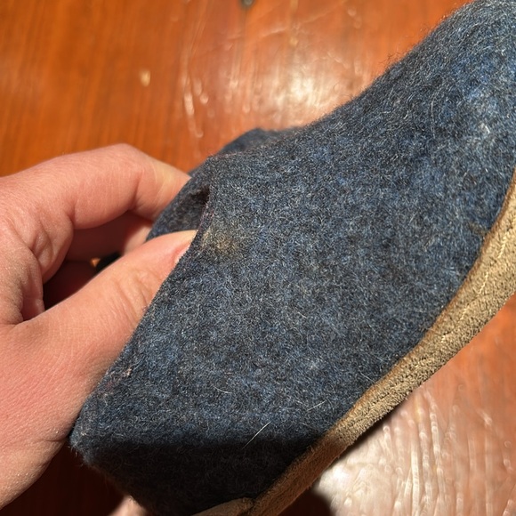 Glerups Slippers in Denim EU 25 US 9 - Picture 10 of 13